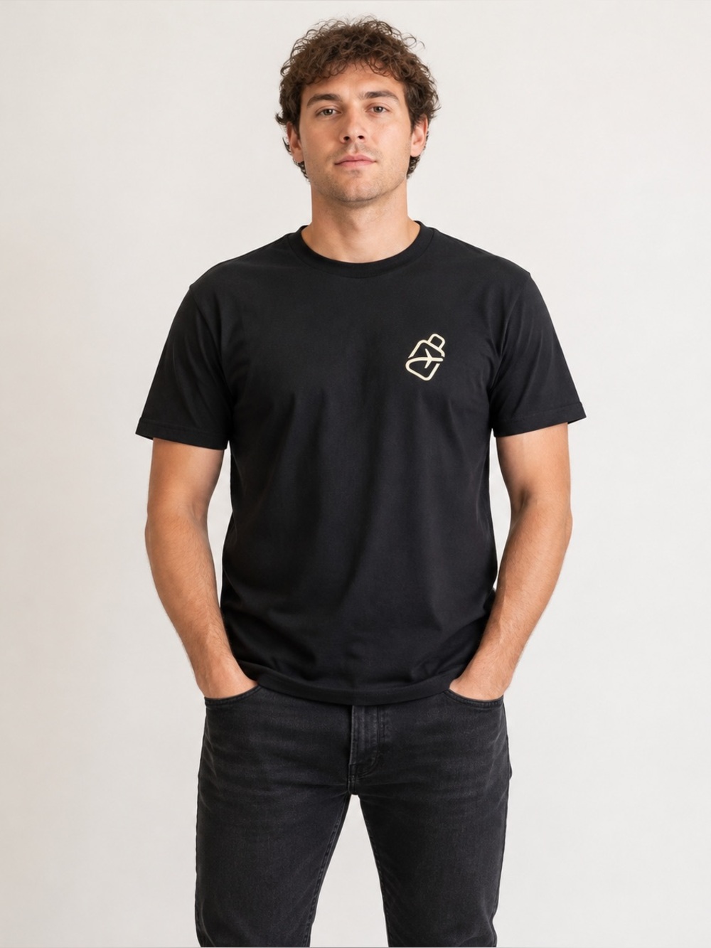 SNA Black Graphic T-Shirt - Men’s Size Large
